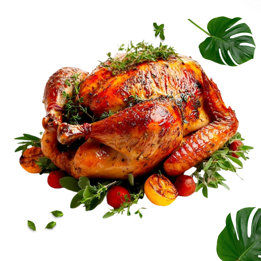 Whole Hardwood-Smoked Chicken – Chef-Quality Flavor, Fully Cooked (30 lb Bulk Pack)